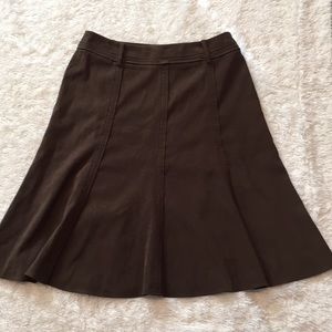 Larry Levine brown skirt. Size 10
